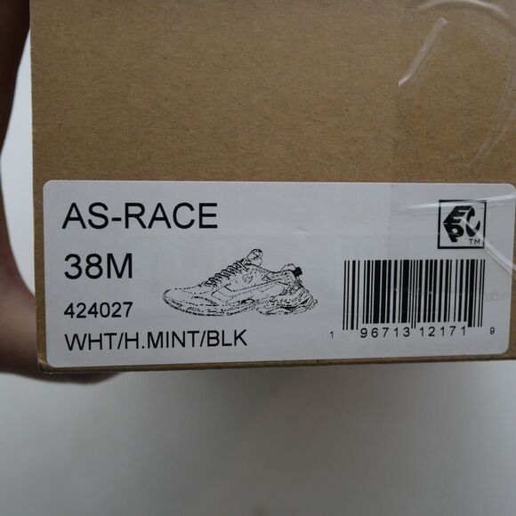 Ash Women's Athletic Shoes in White, Mint, and Lavender - Picture 10 of 10